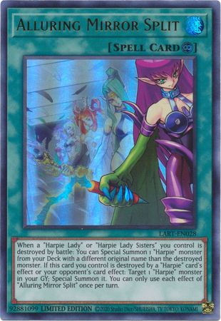 Alluring Mirror Split [LART-EN028] Ultra Rare | Galaxy Games LLC