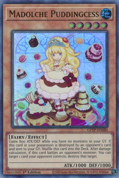 Madolche Puddingcess [GFTP-EN080] Ultra Rare | Galaxy Games LLC