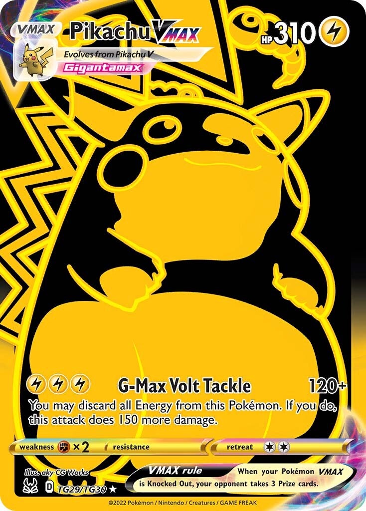 Pikachu VMAX (TG29/TG30) [Sword & Shield: Lost Origin] | Galaxy Games LLC