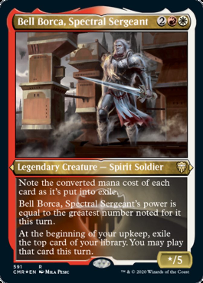 Bell Borca, Spectral Sergeant (Etched) [Commander Legends] | Galaxy Games LLC