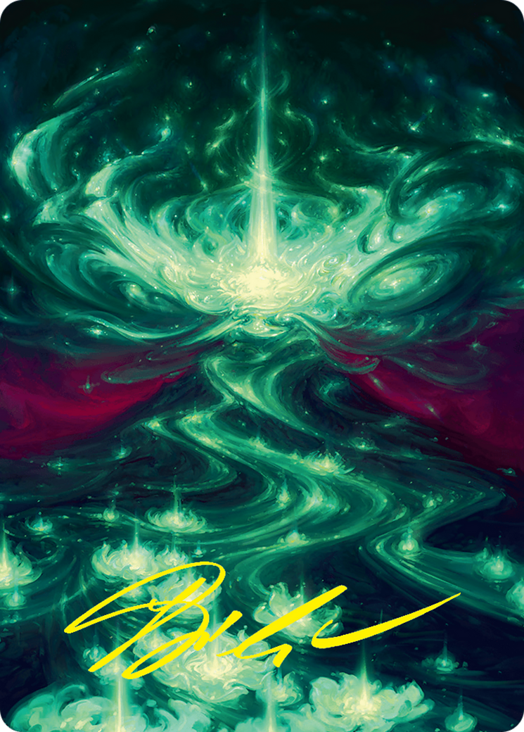 Genesis Wave Art Card (54/54) (Gold-Stamped Signature) [Foundations Art Series] | Galaxy Games LLC