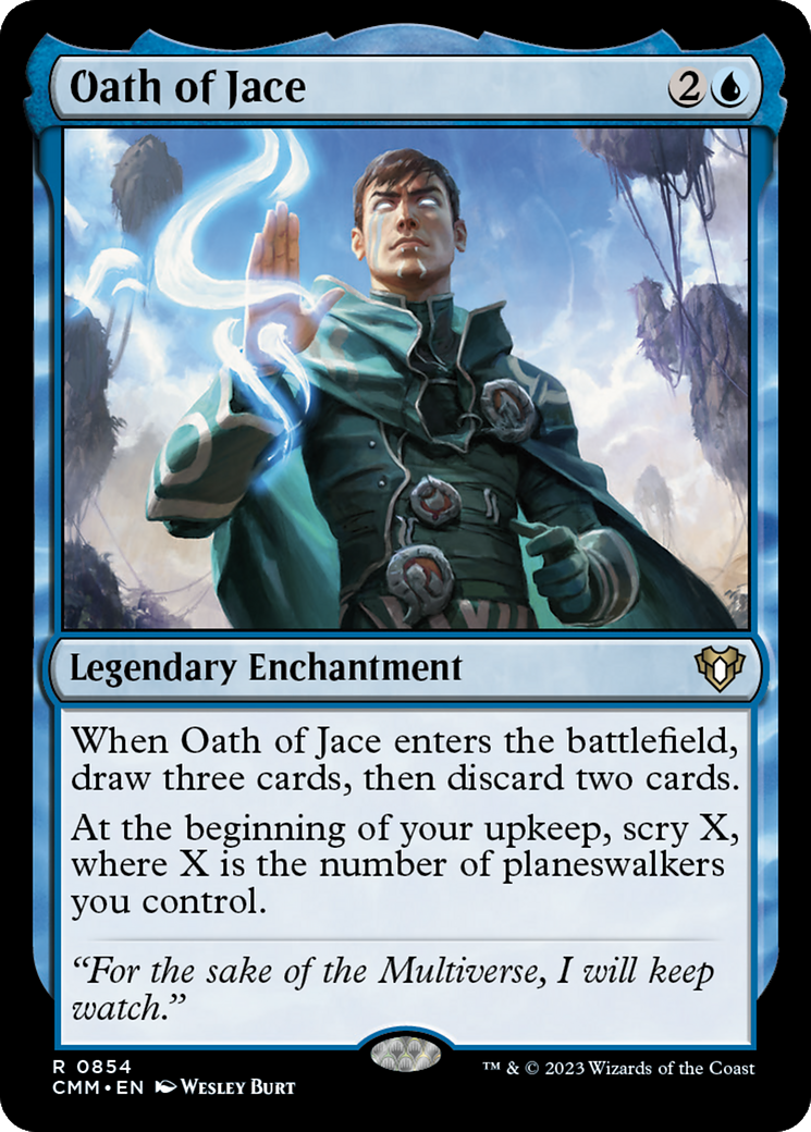 Oath of Jace [Commander Masters] | Galaxy Games LLC