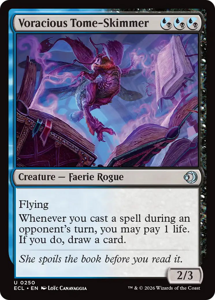 Voracious Tome-Skimmer [Lorwyn Eclipsed] | Galaxy Games LLC