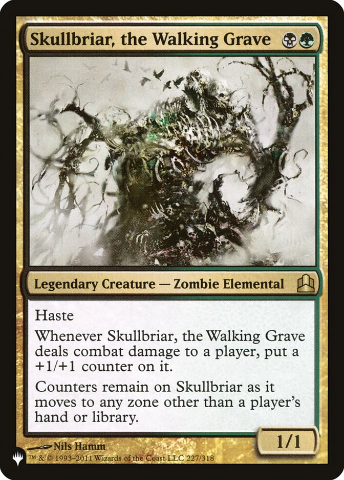 Skullbriar, the Walking Grave [The List] | Galaxy Games LLC