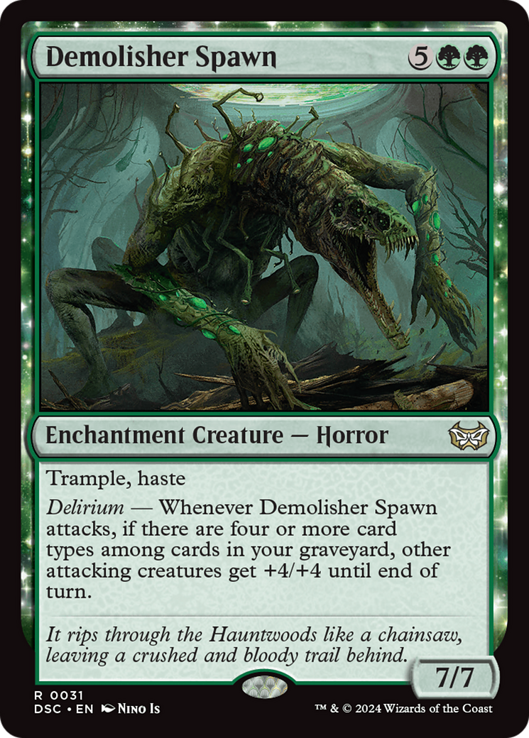 Demolisher Spawn [Duskmourn: House of Horror Commander] | Galaxy Games LLC