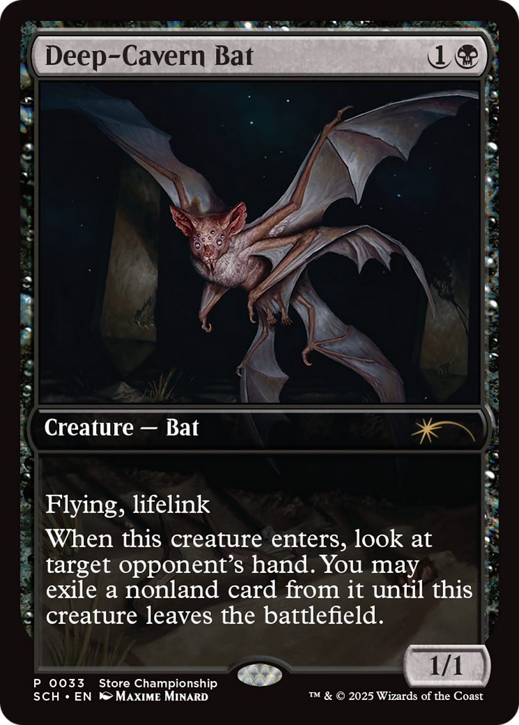 Deep-Cavern Bat [Store Championships 2025] | Galaxy Games LLC