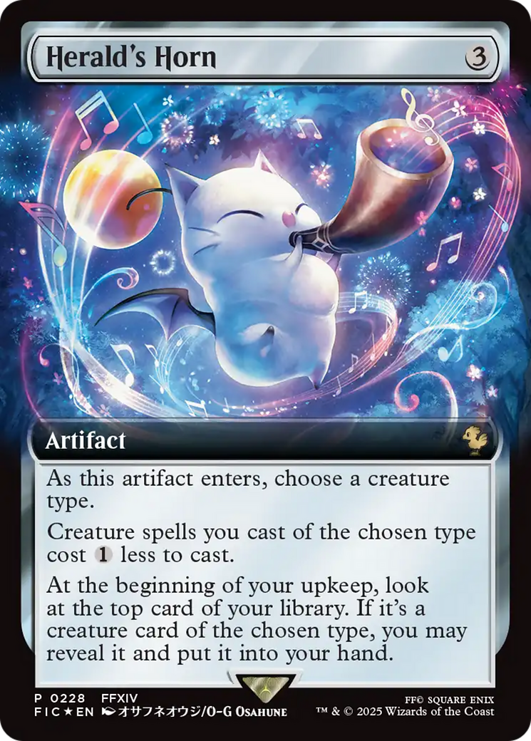 Herald's Horn (Extended Art) [FINAL FANTASY Promos] | Galaxy Games LLC