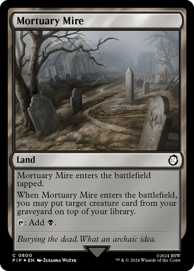 Mortuary Mire (Surge Foil) [Fallout] | Galaxy Games LLC