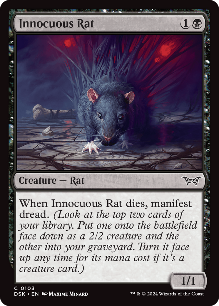 Innocuous Rat [Duskmourn: House of Horror] | Galaxy Games LLC