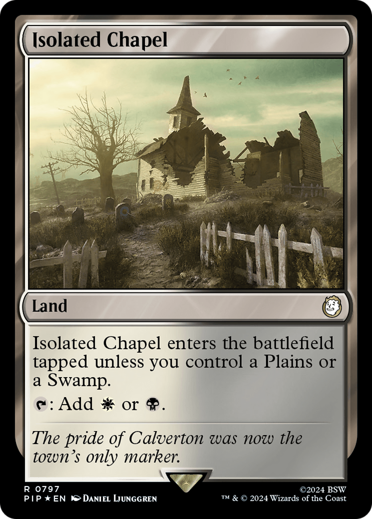 Isolated Chapel (Surge Foil) [Fallout] | Galaxy Games LLC