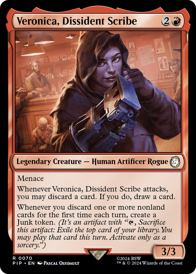 Veronica, Dissident Scribe [Fallout] | Galaxy Games LLC