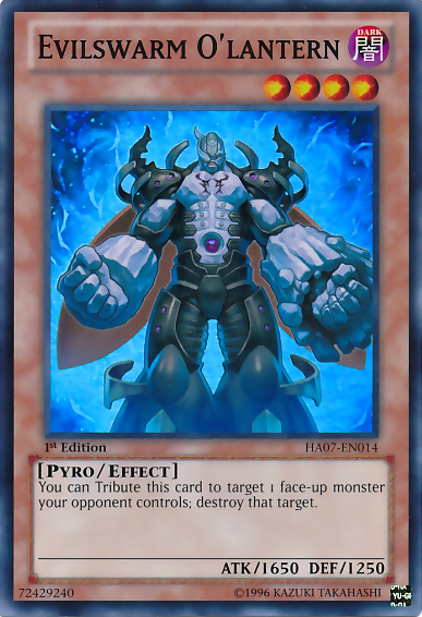 Evilswarm O'lantern [HA07-EN014] Super Rare | Galaxy Games LLC
