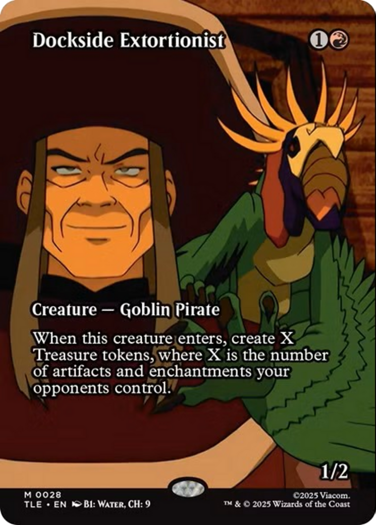 Dockside Extortionist (Borderless) [Avatar: The Last Airbender: Eternal-Legal] | Galaxy Games LLC