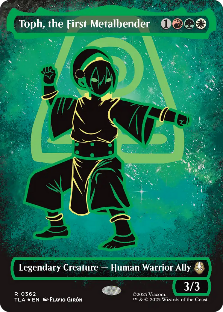 Toph, the First Metalbender (Borderless Battle Pose) [Avatar: The Last Airbender] | Galaxy Games LLC