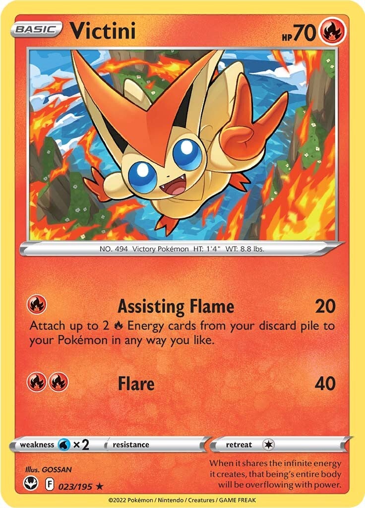 Victini (023/195) [Sword & Shield: Silver Tempest] | Galaxy Games LLC