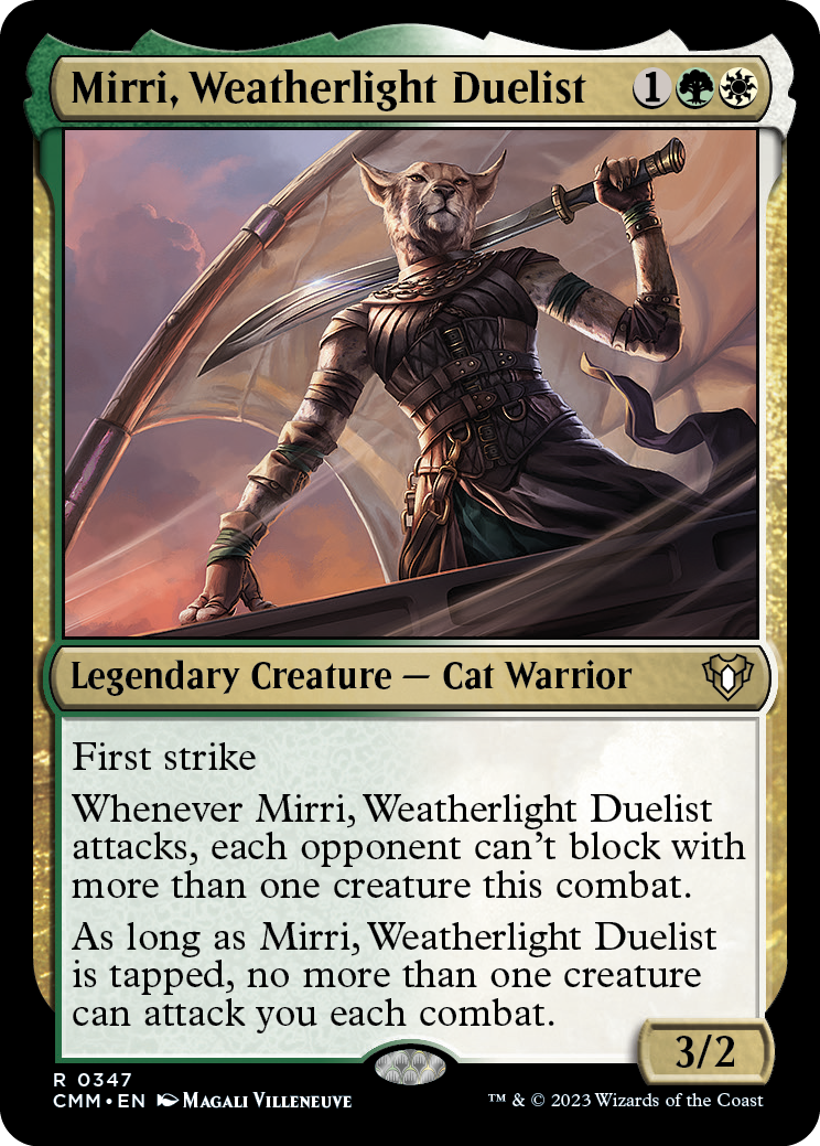 Mirri, Weatherlight Duelist [Commander Masters] | Galaxy Games LLC