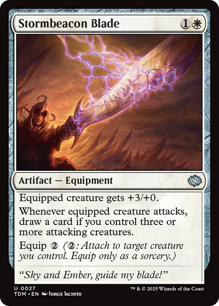 Stormbeacon Blade [Tarkir: Dragonstorm] | Galaxy Games LLC