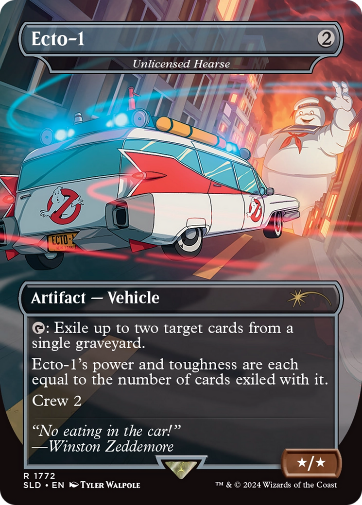 Ecto-1 - Unlicensed Hearse [Secret Lair Drop Series] | Galaxy Games LLC