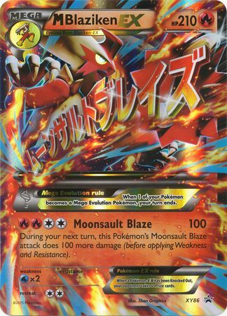 M Blaziken EX (XY86) (Jumbo Card) [XY: Black Star Promos] | Galaxy Games LLC