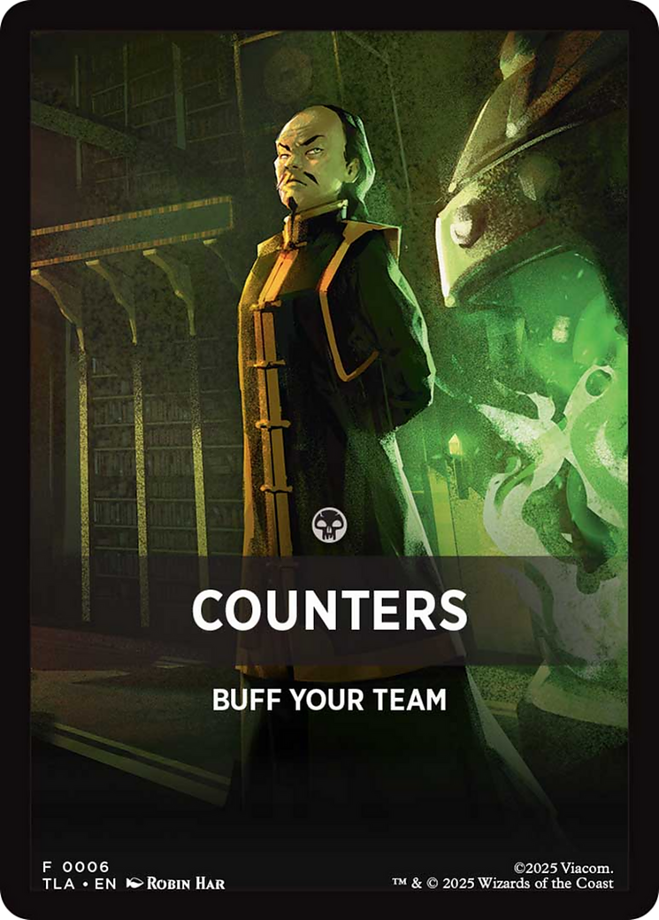 Counters Theme Card [Avatar: The Last Airbender] | Galaxy Games LLC