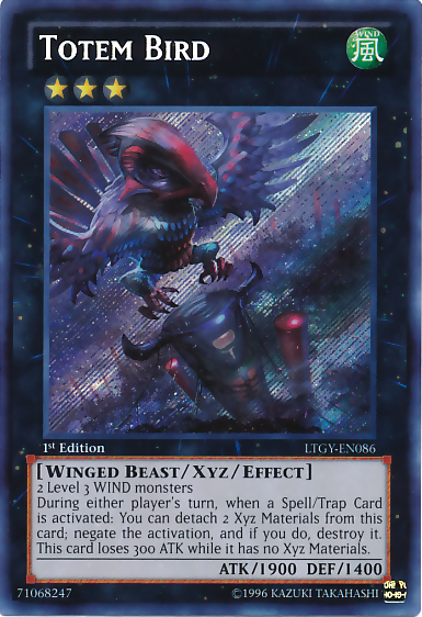 Totem Bird [LTGY-EN086] Secret Rare | Galaxy Games LLC