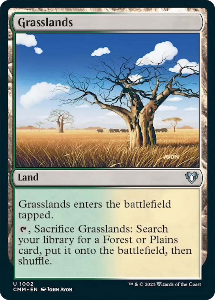 Grasslands [Commander Masters] | Galaxy Games LLC