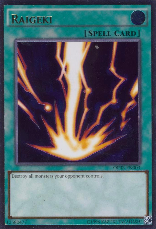 Raigeki [OP02-EN003] Ultimate Rare | Galaxy Games LLC