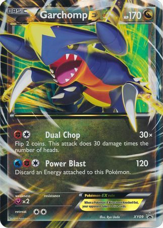 Garchomp EX (XY09) (Jumbo Card) [XY: Black Star Promos] | Galaxy Games LLC