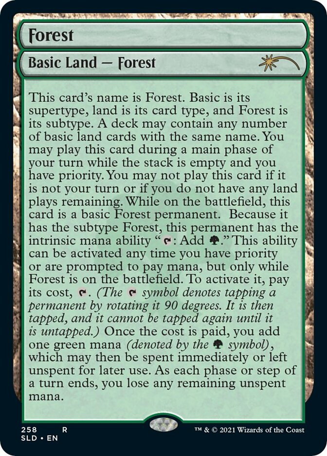 Forest (258) [Secret Lair Drop Series] | Galaxy Games LLC