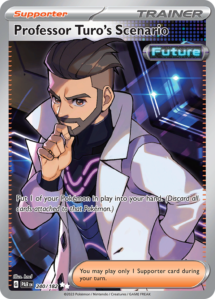 Professor Turo's Scenario (240/182) [Scarlet & Violet: Paradox Rift] | Galaxy Games LLC