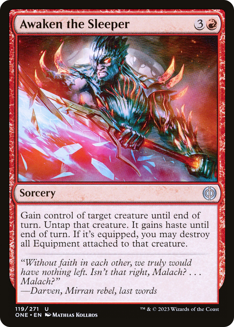 Awaken the Sleeper [Phyrexia: All Will Be One] | Galaxy Games LLC
