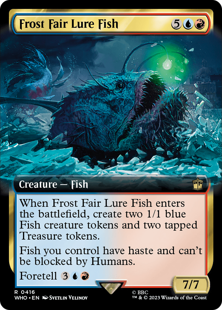 Frost Fair Lure Fish (Extended Art) [Doctor Who] | Galaxy Games LLC