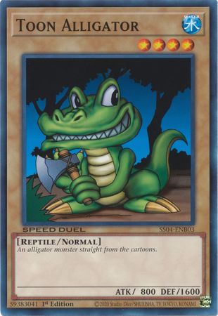 Toon Alligator [SS04-ENB03] Common | Galaxy Games LLC