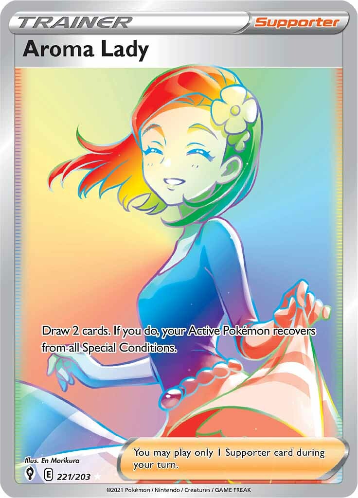 Aroma Lady (221/203) [Sword & Shield: Evolving Skies] | Galaxy Games LLC