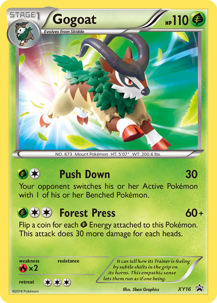 Gogoat (XY16) [XY: Black Star Promos] | Galaxy Games LLC