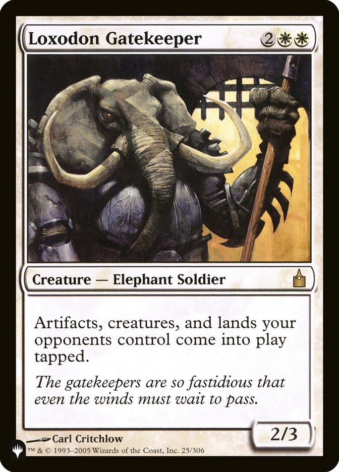 Loxodon Gatekeeper [The List] | Galaxy Games LLC