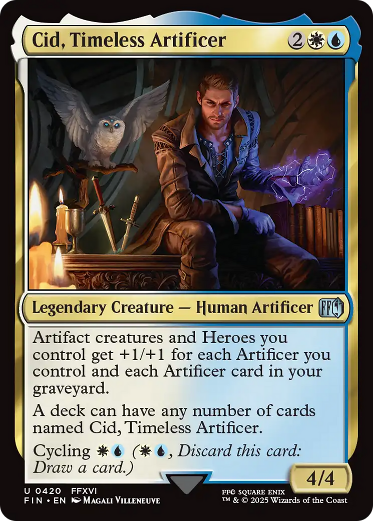Cid, Timeless Artificer (0420) [FINAL FANTASY] | Galaxy Games LLC