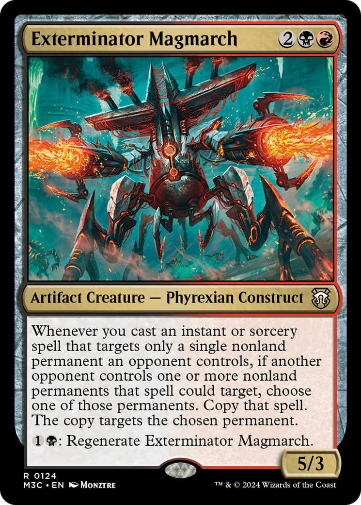 Exterminator Magmarch [Modern Horizons 3 Commander] | Galaxy Games LLC