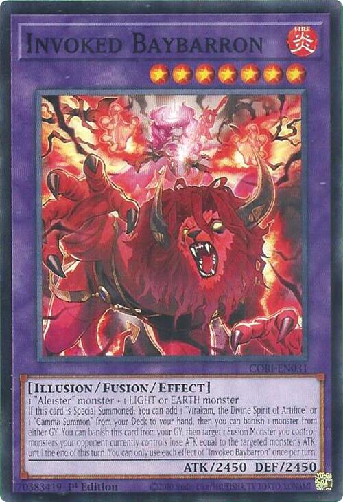 Invoked Baybarron [CORI-EN031] Common | Galaxy Games LLC