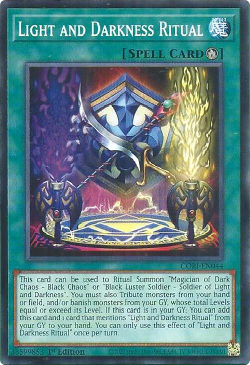 Light and Darkness Ritual [CORI-EN044] Common | Galaxy Games LLC