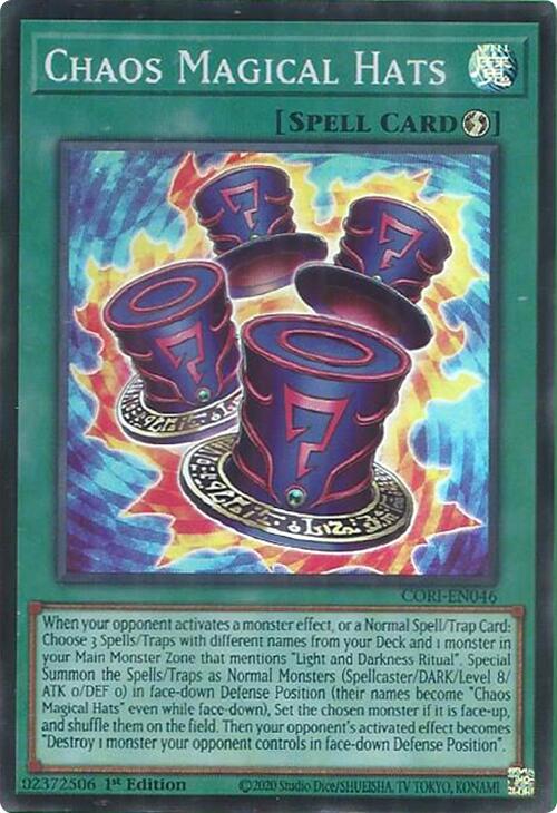 Chaos Magical Hats [CORI-EN046] Super Rare | Galaxy Games LLC