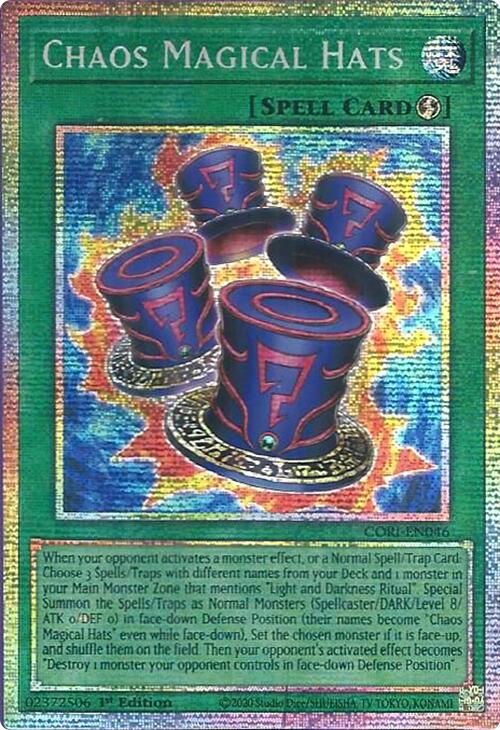 Chaos Magical Hats (Starlight Rare) [CORI-EN046] Starlight Rare | Galaxy Games LLC