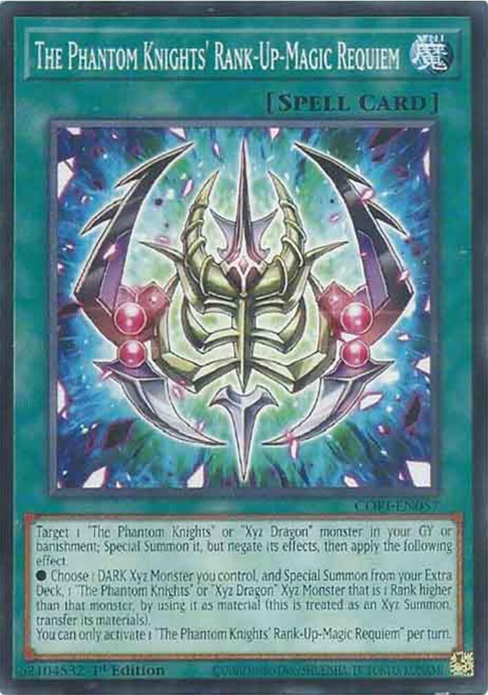 The Phantom Knights' Rank-Up-Magic Requiem [CORI-EN057] Common | Galaxy Games LLC