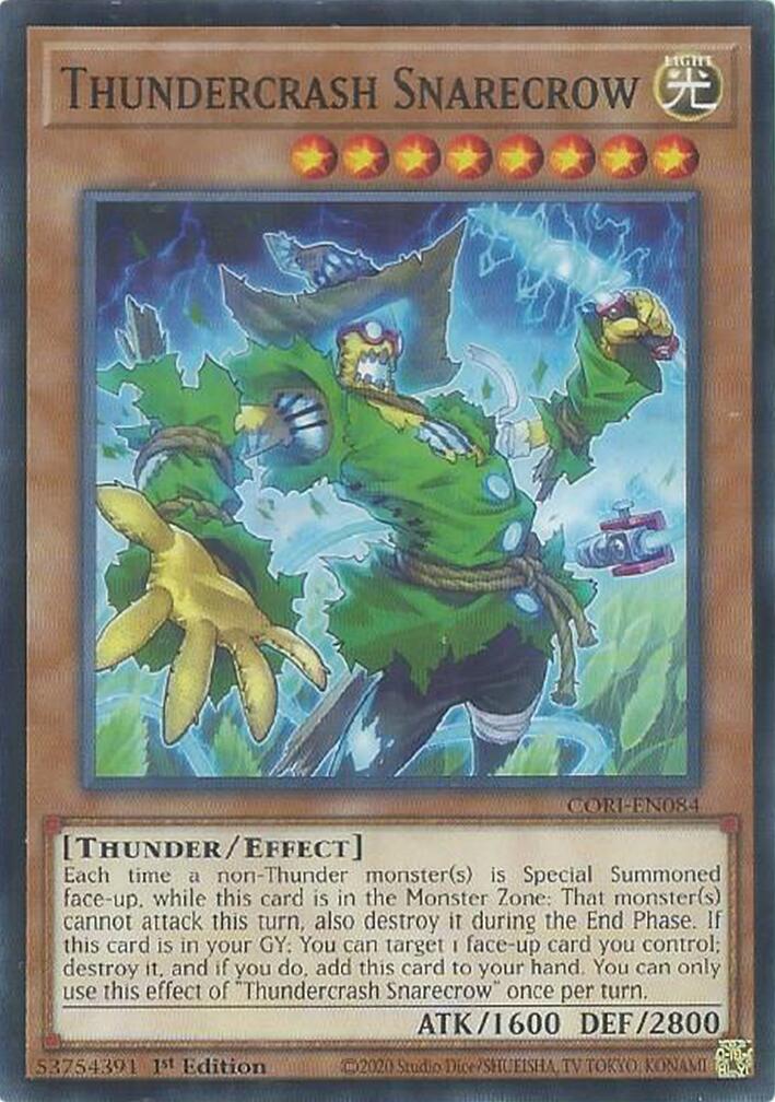 Thundercrash Snarecrow [CORI-EN084] Common | Galaxy Games LLC