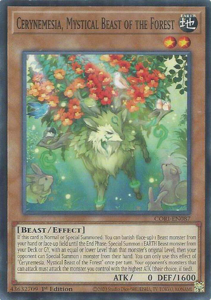 Cerynemesia, Mystical Beast of the Forest [CORI-EN087] Common | Galaxy Games LLC