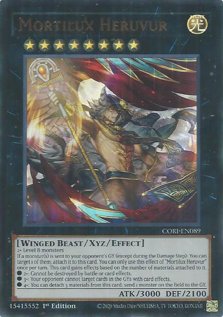 Mortilux Heruvur [CORI-EN089] Ultra Rare | Galaxy Games LLC