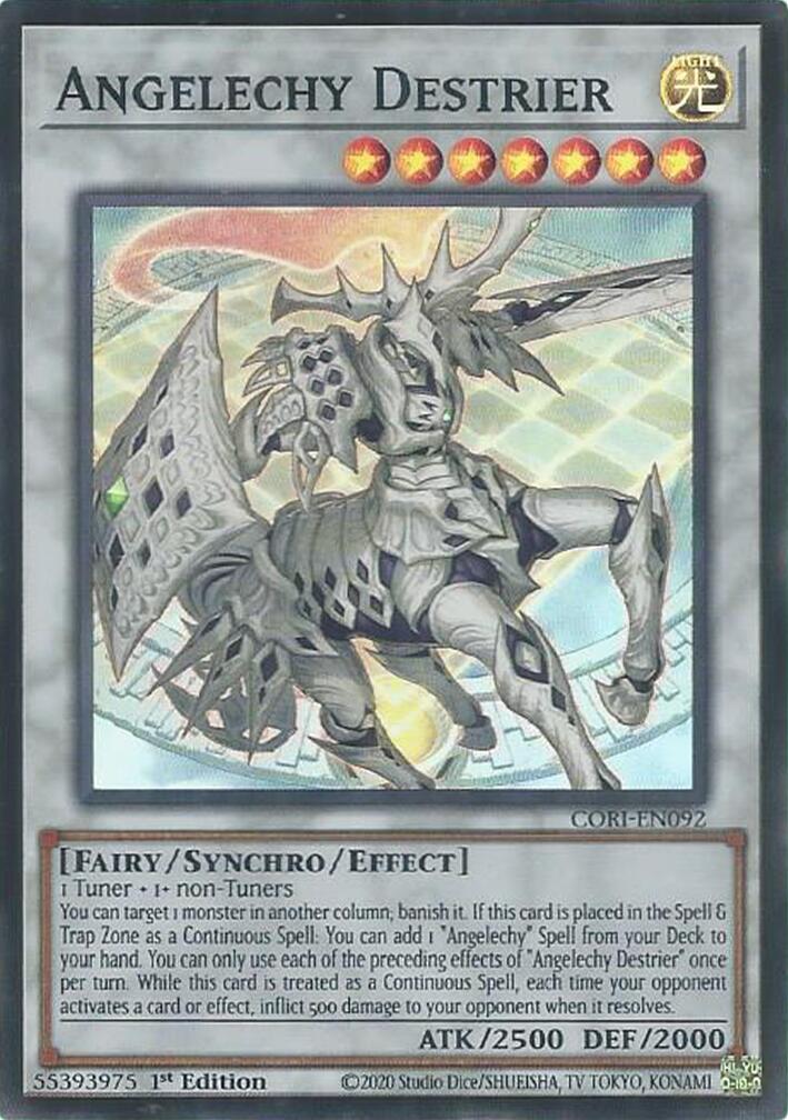 Angelechy Destrier [CORI-EN092] Super Rare | Galaxy Games LLC