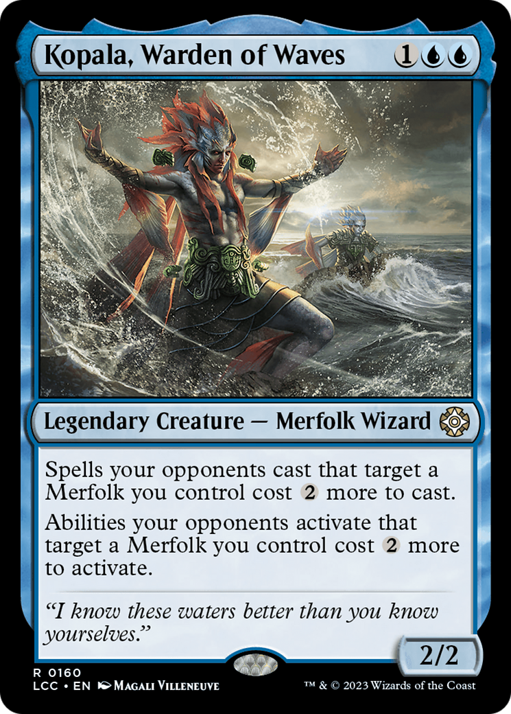 Kopala, Warden of Waves [The Lost Caverns of Ixalan Commander] | Galaxy Games LLC