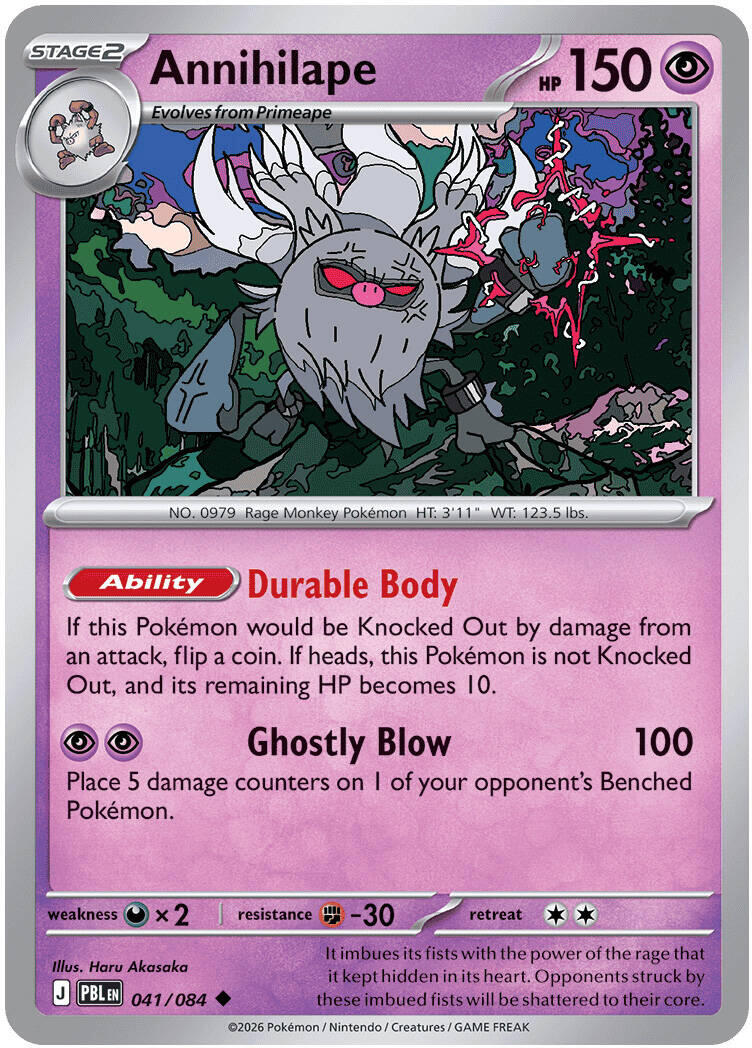 Annihilape (041/084) [Mega Evolution: Pitch Black] | Galaxy Games LLC