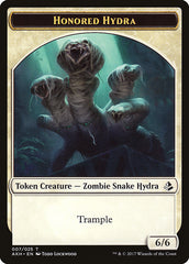 Honored Hydra // Warrior Double-Sided Token [Amonkhet Tokens] | Galaxy Games LLC